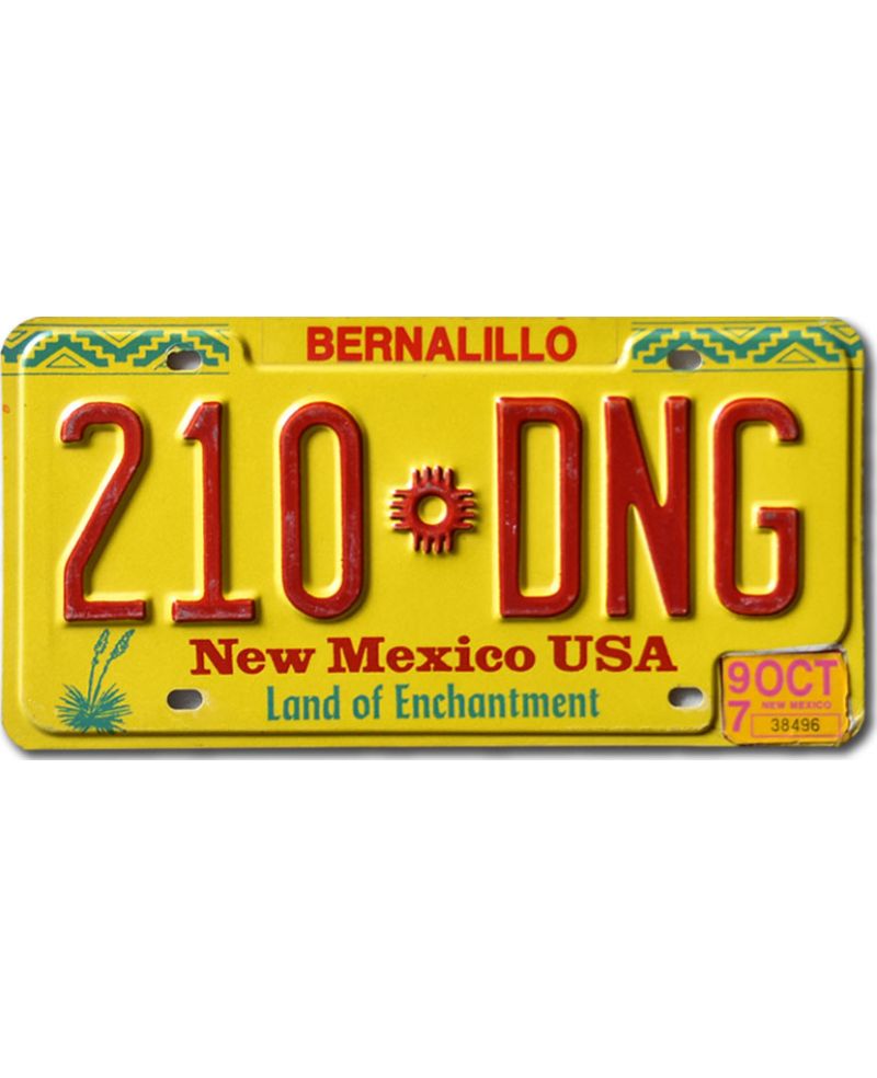 Americká SPZ New Mexico Enchantment 210 DNG