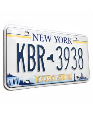 Tablica rejestracyjna USA New York Excelsior KBR 3938