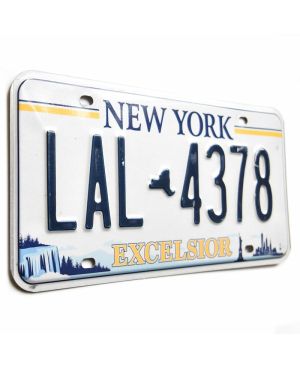 Tablica rejestracyjna USA New York Excelsior LAL 4378