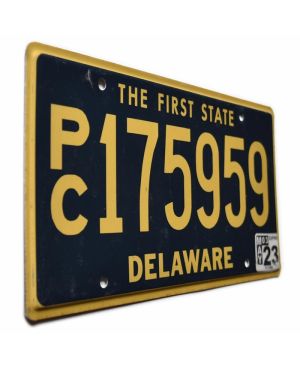 Tablica rejestracyjna USA Delaware The First State Blue PC 175959