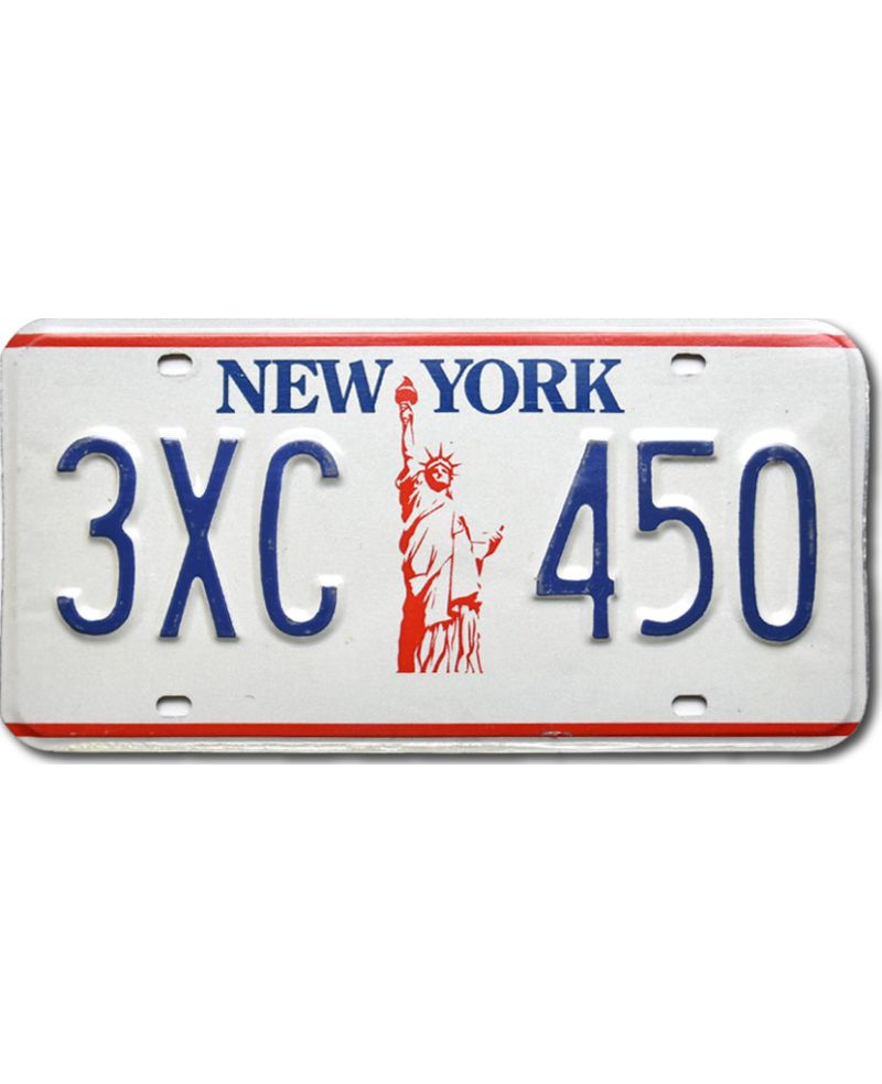 Americká SPZ New York Liberty 3XC 450