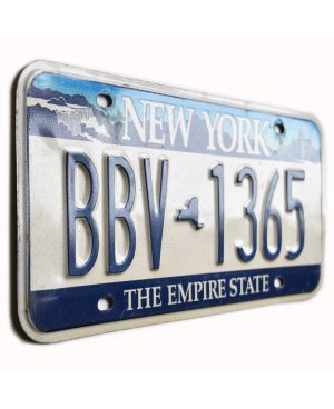Tablica rejestracyjna USA New York Empire State BBV 1365
