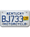 Motocyklowa Tablica Rejestracyjna USA Kentucky BJ733