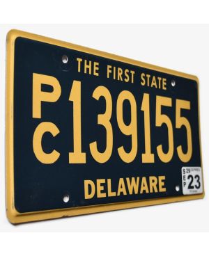 Tablica rejestracyjna USA Delaware The First State Blue PC139155