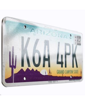 Tablica rejestracyjna USA Arizona Grand Canyon płaska