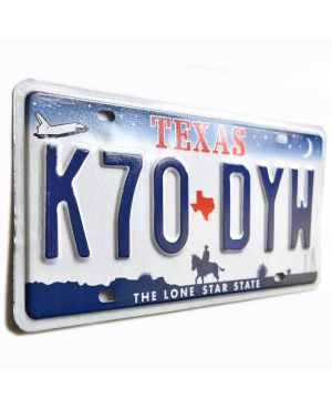 Tablica rejestracyjna USA Texas Horse K70-DYW