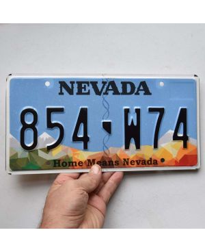 Americká SPZ Nevada Home Means