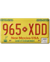 Tablica rejestracyjna USA New Mexico Enchantment 965 XDD