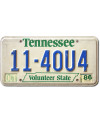 Tablica rejestracyjna USA Tennessee Volunteer State