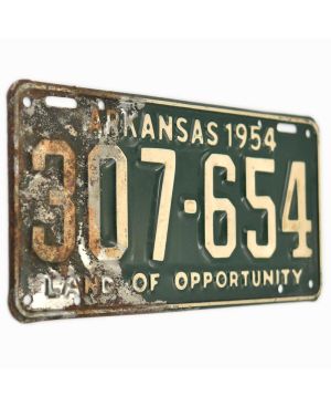 Americká SPZ Arkansas 1954 Opportunity 307-654