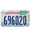 Motocyklowa Tablica Rejestracyjna USA Washington 696020