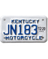 Motocyklowa Tablica Rejestracyjna USA Kentucky JN183