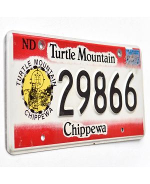 Tablica rejestracyjna USA North Dakota Turtle Mountains 29866