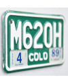 Motocyklowa Tablica Rejestracyjna USA Colorado M620H