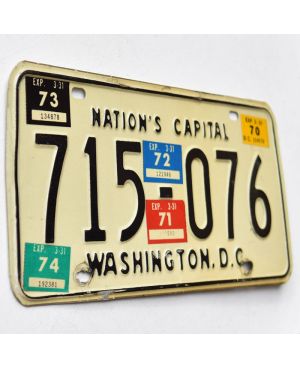 Americká SPZ Washington D.C. 1974 Nation´s Capital 715-076