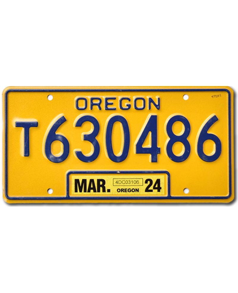 Tablica rejestracyjna USA Oregon Truck T630486
