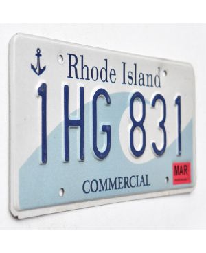 Tablica rejestracyjna USA Rhode Island Commercial 1HG 831