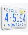 Motocyklowa Tablica Rejestracyjna USA Montana 4-5194