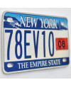 Motocyklowa Tablica Rejestracyjna USA New York Empire 78EV10