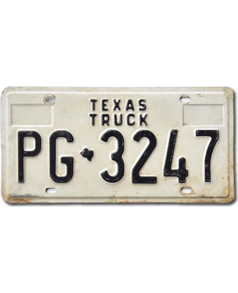 Tablica rejestracyjna USA Texas Truck PG-3247