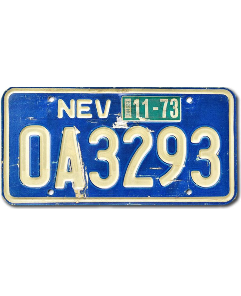 Americká SPZ Nevada 1973 Truck OA3293