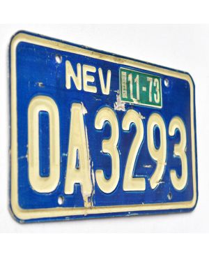 Tablica rejestracyjna USA Nevada 1973 Truck OA3293
