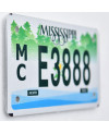 Motocyklowa Tablica Rejestracyjna USA Mississippi MC E3888
