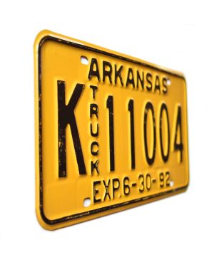 Tablica rejestracyjna USA Arkansas 1992 Truck K-11004
