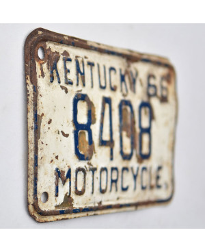 Motocyklowa Tablica Rejestracyjna USA Kentucky 8408