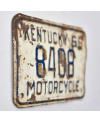 Motocyklowa Tablica Rejestracyjna USA Kentucky 8408