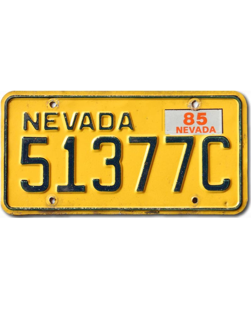 Tablica rejestracyjna USA Nevada 1985 Truck 51377C