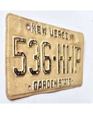 Americká SPZ New Jersey Garden State 536-HHP