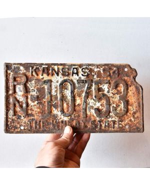 Americká SPZ Kansas 1954 The Wheat State RN-10753