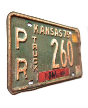 Americká SPZ Kansas 1975 Truck PR-260