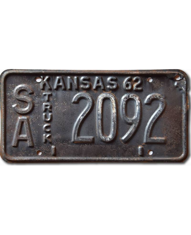 copy of Tablica rejestracyjna USA Kansas 1975 Truck PR-260