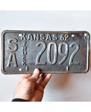 copy of Tablica rejestracyjna USA Kansas 1975 Truck PR-260