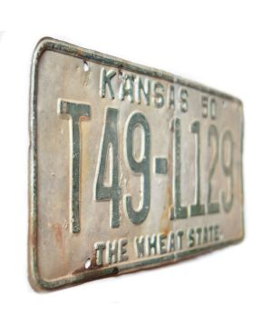 Americká SPZ Kansas 1950 The Wheat State T49-1129