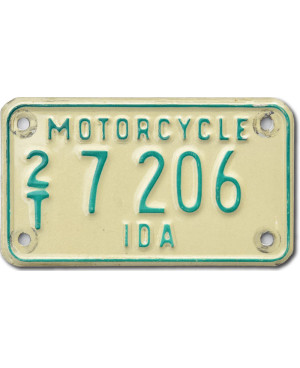 Americká SPZ Idaho 2T7 206 moto
