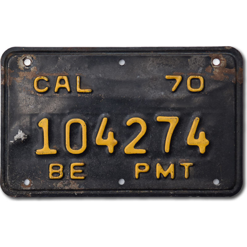 Americká SPZ California 104274 trailer