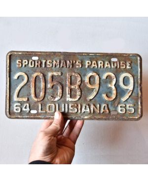 Americká SPZ Louisiana 1964 Paradise 205B939