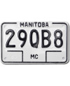 Kanadská SPZ Manitoba 29QB8 moto
