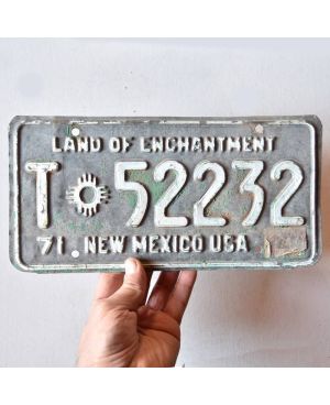 Americká SPZ New Mexico 1971 Enchantment T-52232