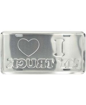 Tablica rejestracyjna USA I love my truck