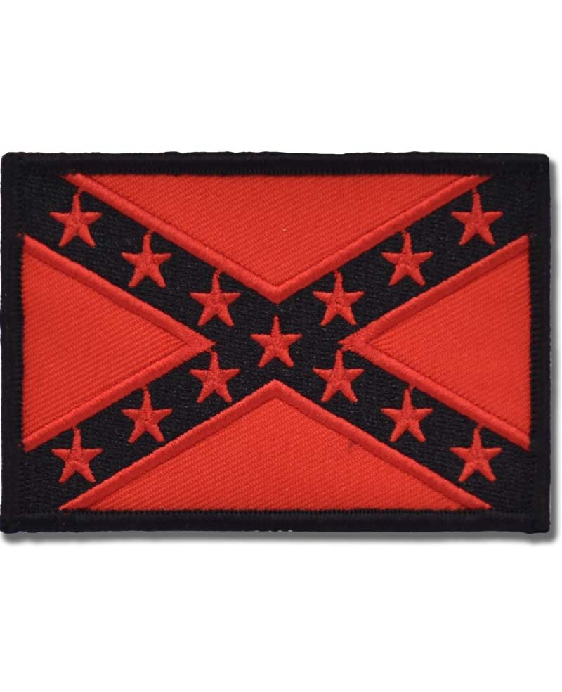 Naszywka Flaga Konfederacji Red 9 cm x 6 cm