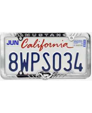 copy of Ramka nRamka na amerykańskie tablice rejestracyjne Ford Mustang chromowana stal