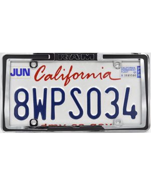 Rámeček na americké SPZ RAM chrom ocel