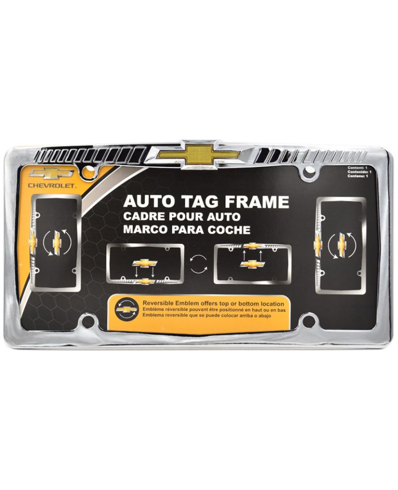 Rámeček na americké SPZ Chevrolet chrom ocel