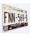Meksykańska tablica rejestracyjna Coahuila Magic FNN-569-B