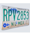 Meksykańska tablica rejestracyjna Nuevo León RPV 2853