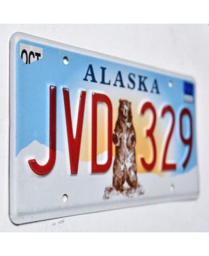 Americká SPZ Alaska Grizzly Bear JVD 329